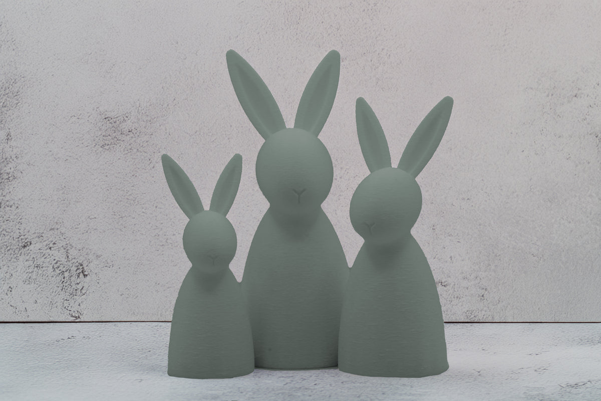 Moderne Deko-Hasen  stilvolle Osterdeko, minimalistisches Hasen-Design in verschiedenen Größen &amp; Farben, ideal für Frühling u. Ostern