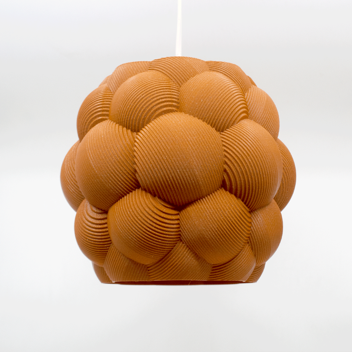 Moderner Lampenschirm  skulpturales Design, Wolkenform, 3D-gedruckt, ideal für Wohnzimmer, Schlafzimmer oder kreative Innenräume