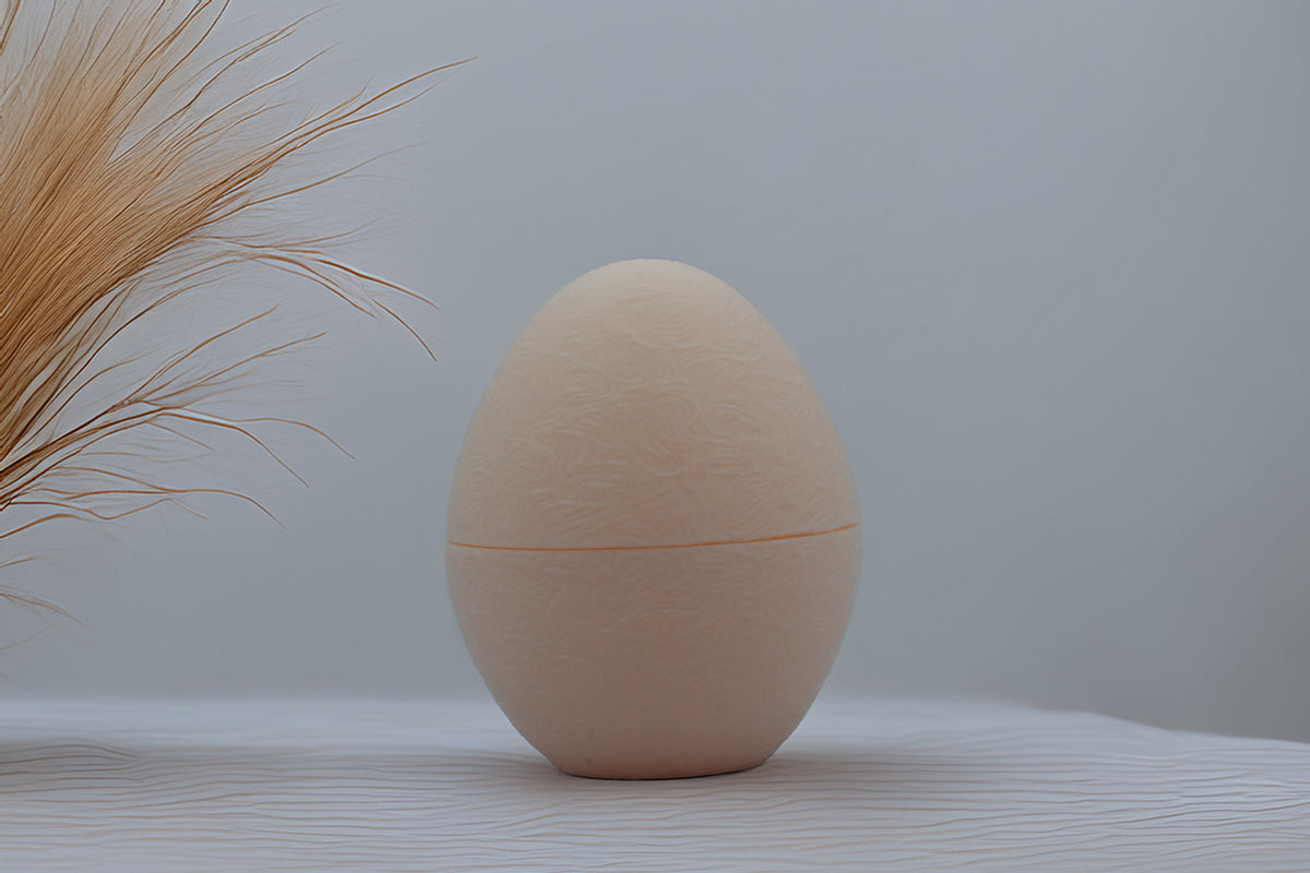 Dekorative Ostereier, befüllbare Deko-Eier mit Verschluss, moderne Osterdeko, Osterei mit Deckel, Geschenkidee, Aufbewahrungsei, Frühling