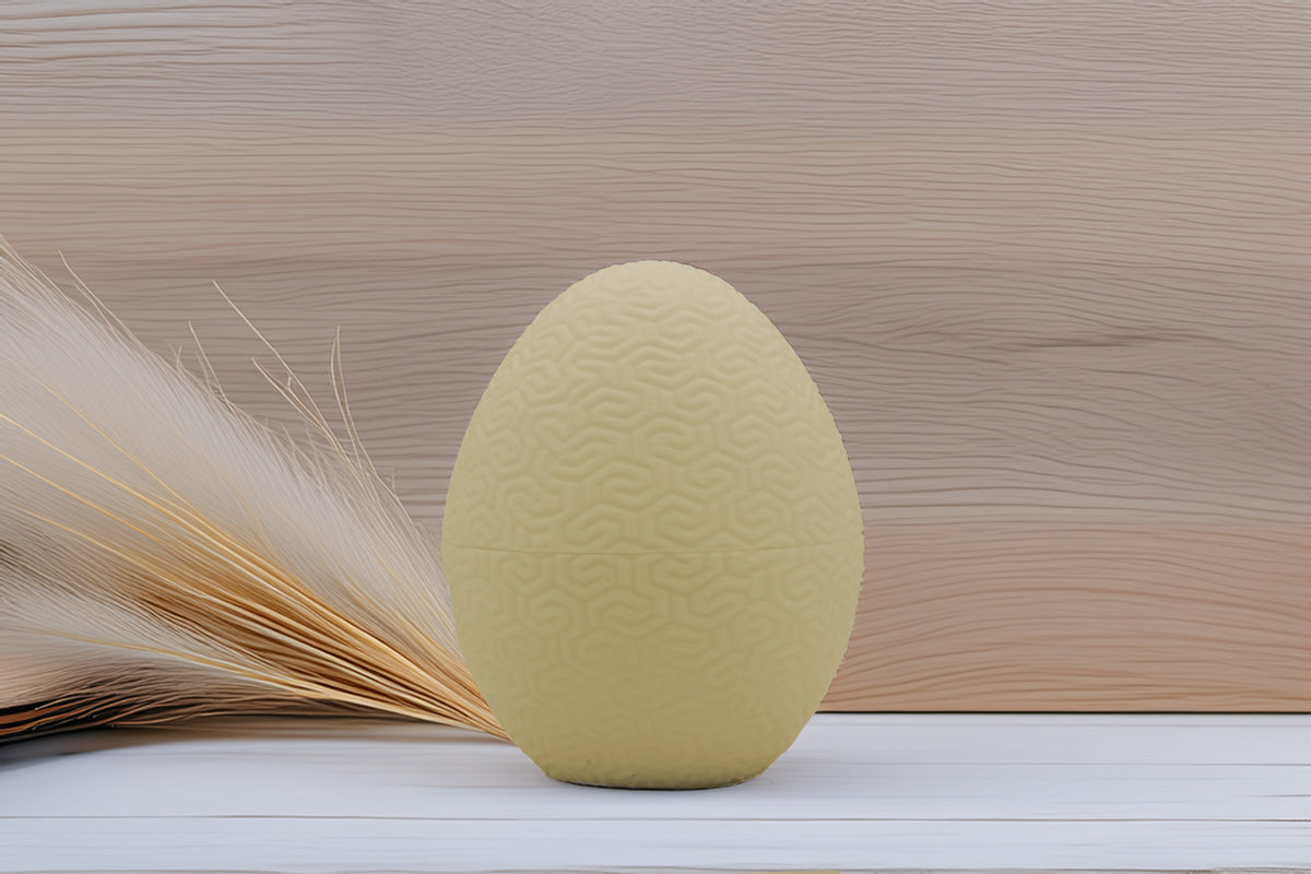 Dekorative Ostereier, befüllbare Deko-Eier mit Verschluss, moderne Osterdeko, Osterei mit Deckel, Geschenkidee, Aufbewahrungsei, Frühling