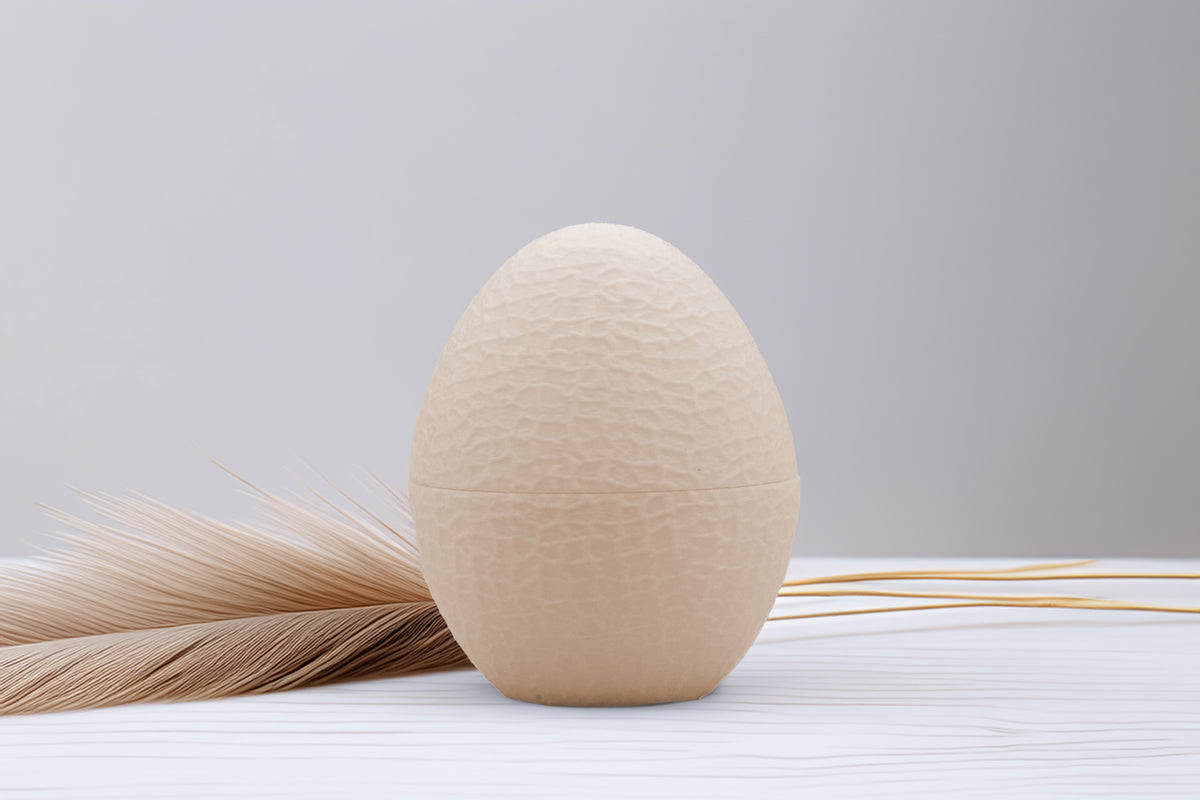 Dekorative Ostereier, befüllbare Deko-Eier mit Verschluss, moderne Osterdeko, Osterei mit Deckel, Geschenkidee, Aufbewahrungsei, Frühling