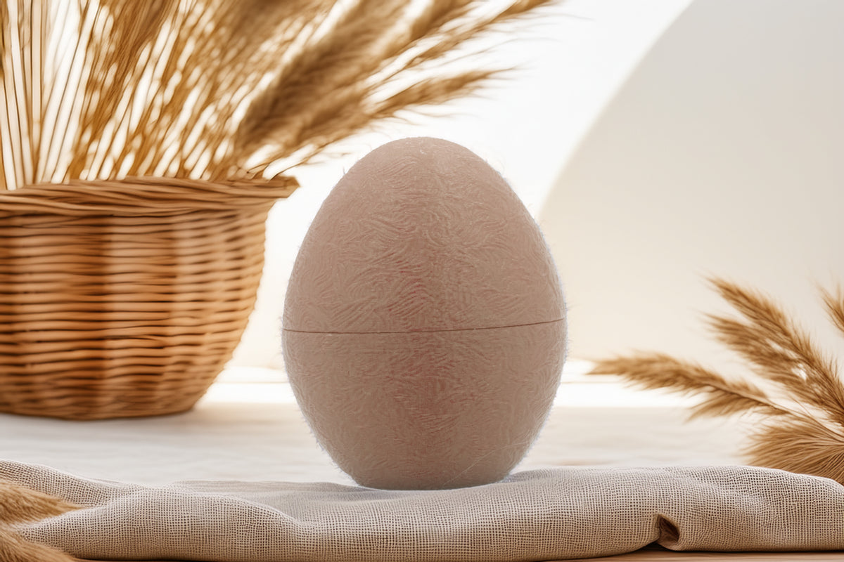 Dekorative Ostereier, befüllbare Deko-Eier mit Verschluss, moderne Osterdeko, Osterei mit Deckel, Geschenkidee, Aufbewahrungsei, Frühling