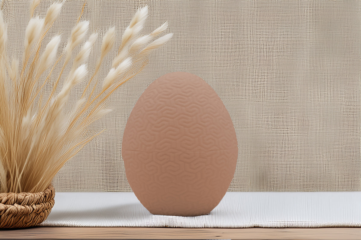 Dekorative Ostereier, befüllbare Deko-Eier mit Verschluss, moderne Osterdeko, Osterei mit Deckel, Geschenkidee, Aufbewahrungsei, Frühling