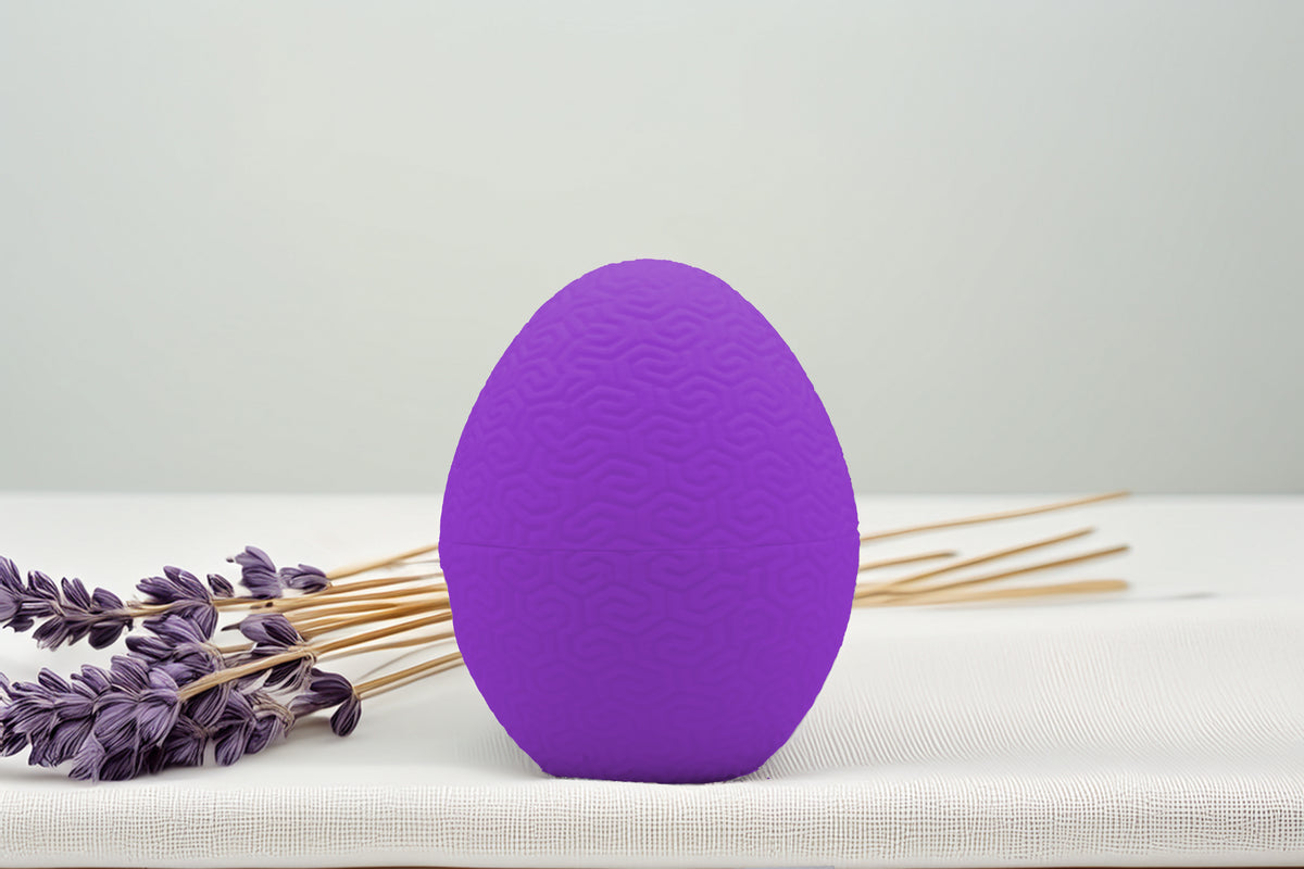 Dekorative Ostereier, befüllbare Deko-Eier mit Verschluss, moderne Osterdeko, Osterei mit Deckel, Geschenkidee, Aufbewahrungsei, Frühling