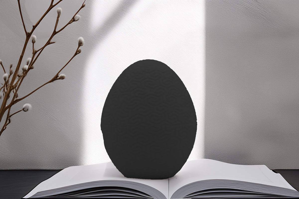 Dekorative Ostereier, befüllbare Deko-Eier mit Verschluss, moderne Osterdeko, Osterei mit Deckel, Geschenkidee, Aufbewahrungsei, Frühling