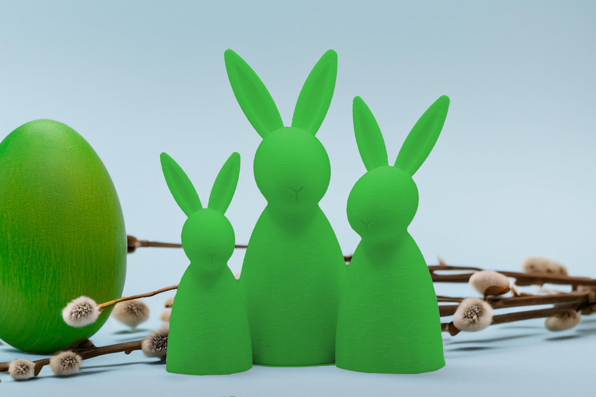 Moderne Deko-Hasen  stilvolle Osterdeko, minimalistisches Hasen-Design in verschiedenen Größen &amp; Farben, ideal für Frühling u. Ostern