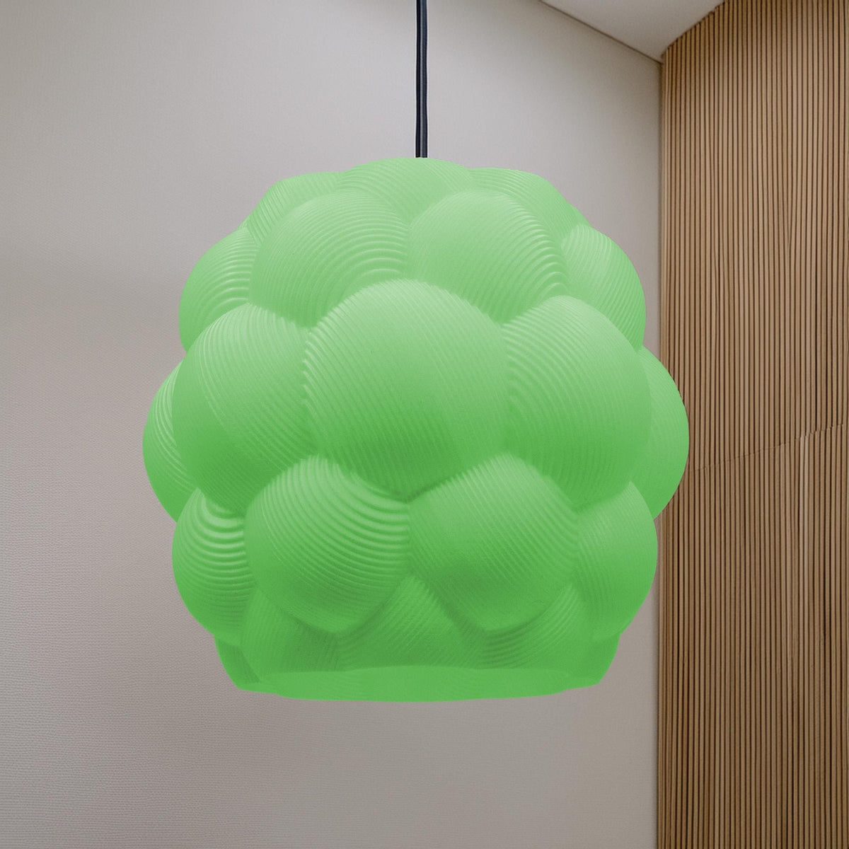 Moderner Lampenschirm  skulpturales Design, Wolkenform, 3D-gedruckt, ideal für Wohnzimmer, Schlafzimmer oder kreative Innenräume