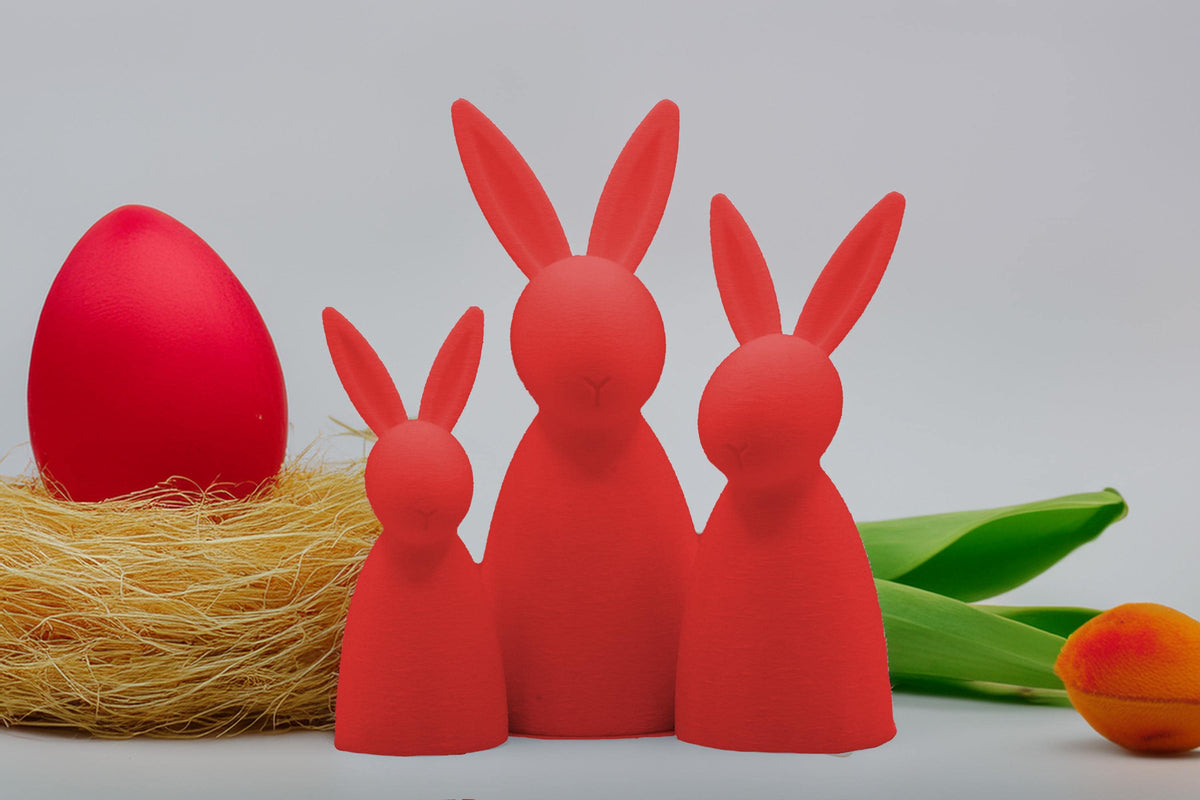Moderne Deko-Hasen  stilvolle Osterdeko, minimalistisches Hasen-Design in verschiedenen Größen &amp; Farben, ideal für Frühling u. Ostern