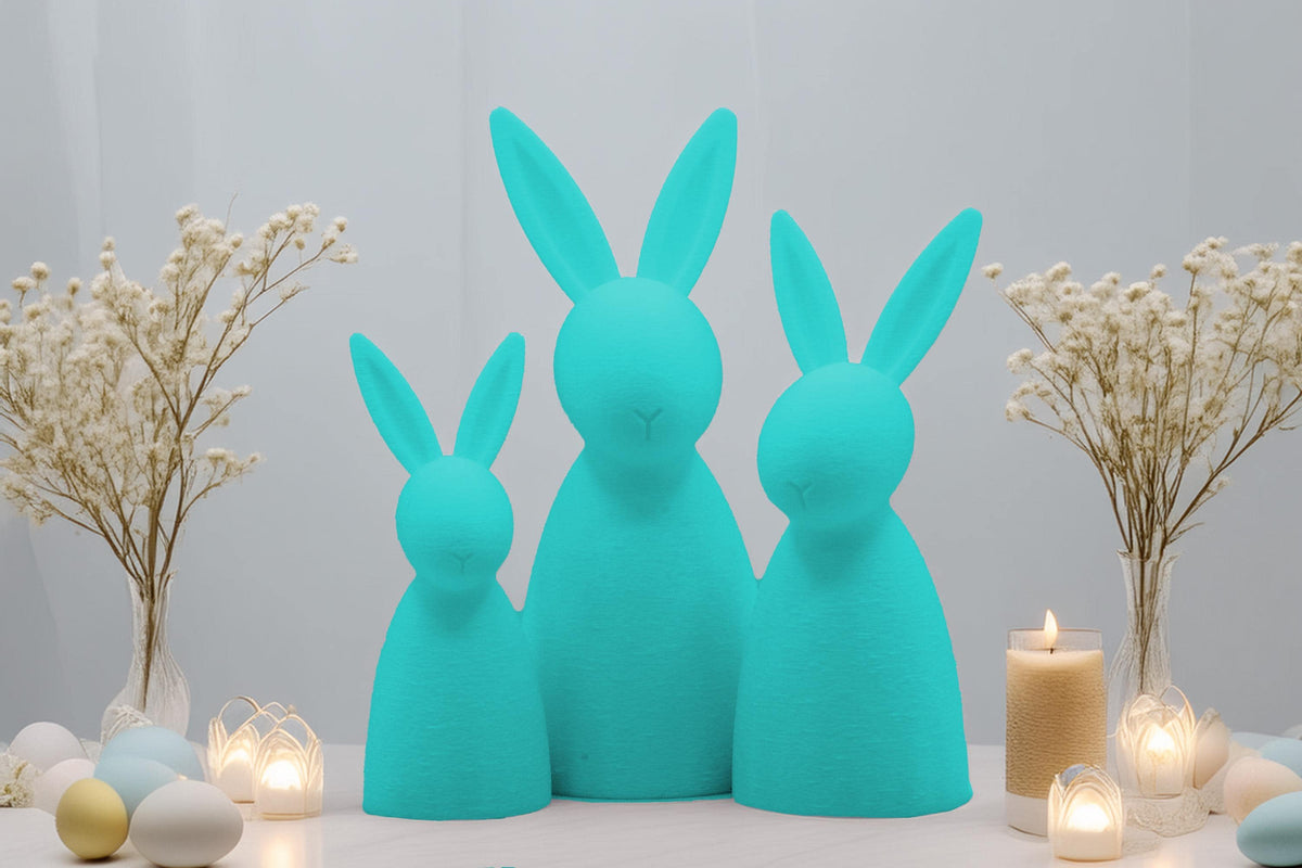 Moderne Deko-Hasen  stilvolle Osterdeko, minimalistisches Hasen-Design in verschiedenen Größen &amp; Farben, ideal für Frühling u. Ostern