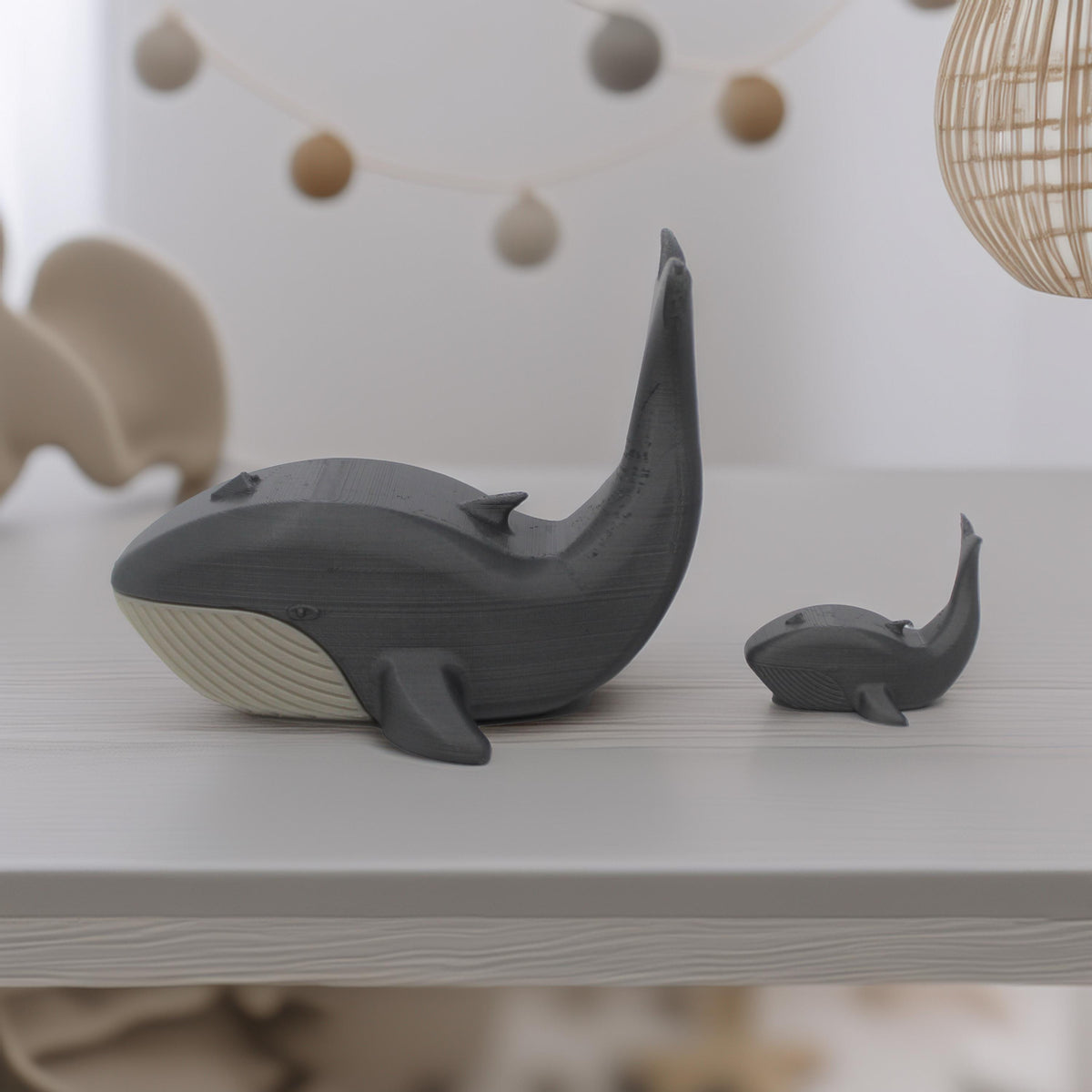 Walfisch Geschenkbox  kreative Wal-Aufbewahrung, Geschenkidee zum Muttertag oder Vatertag, maritimes Design, Wal mit Deckel